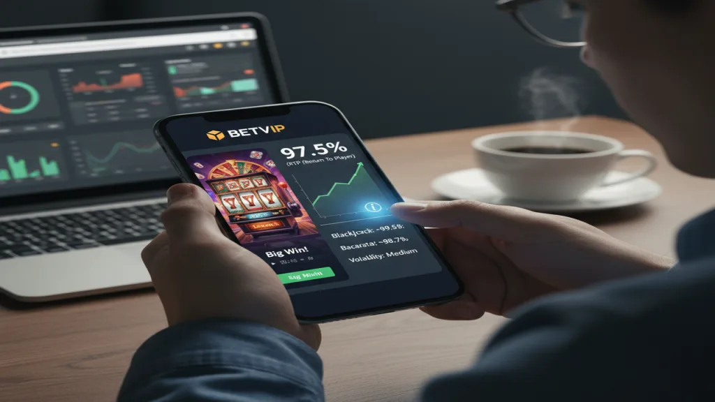 Cách kiểm tra RTP Betvip