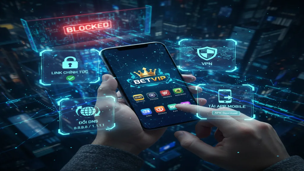 Vào game không bị chặn Betvip
